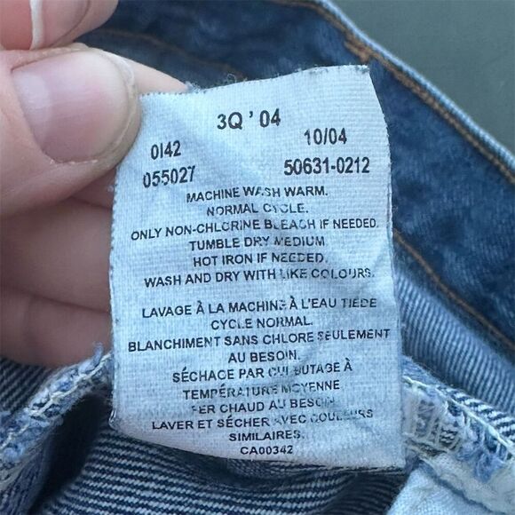 Vintage Levi's Men's Bootcut Jeans Blue Size 30x34 Orange Tab Denim - Picture 8 of 8